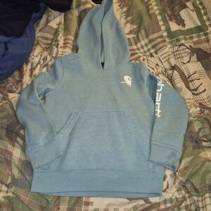 Carhartt Light Blue Kids Hoodie